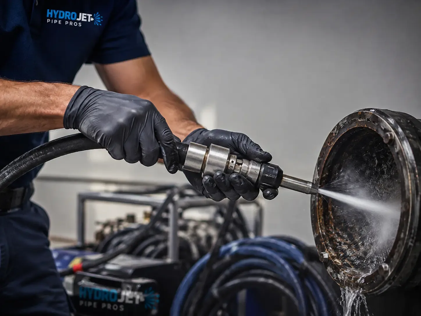 Hydro Jet Pipe Descaling in Salinas, CA